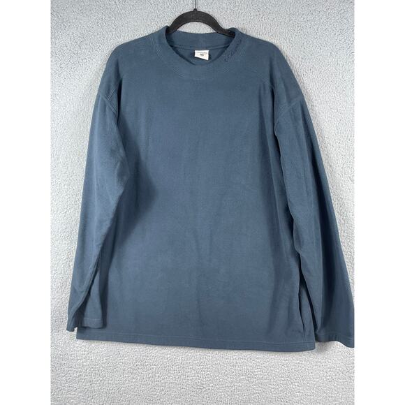 Columbia Mens Size XXL Blue Fleece Pull Over Sweatshirt - Picture 1 of 8